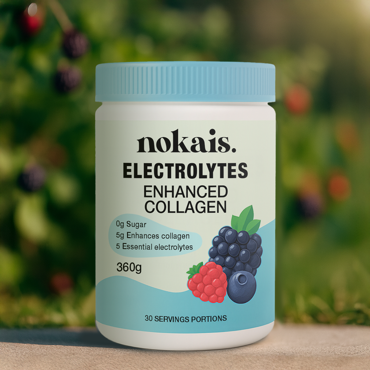 Electrolytes + Enhanced Collagen - Wild Berry